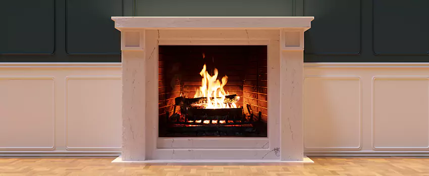 Open Flame Wood-Burning Fireplace Installation Services in Huntington Beach, California