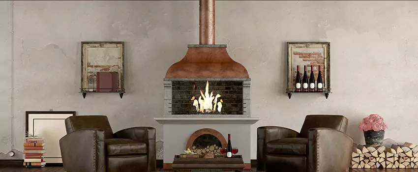 Thelin Hearth Products Providence Pellet Insert Fireplace Installation in Huntington Beach, CA