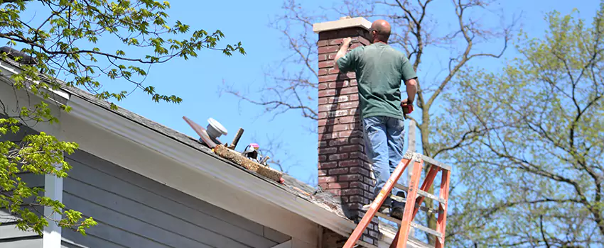 Vinyl and PVC Chimney Flashing Installation in Huntington Beach, CA